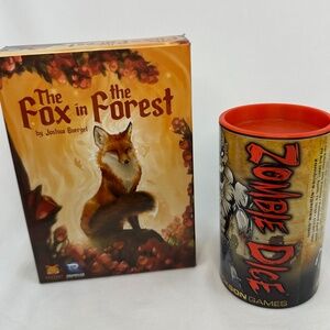 Set of 2 games: The Fox in the Forest & Zombie Dice